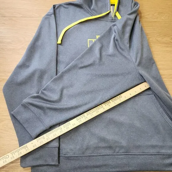 University Of Michigan Wolverines MU Hoodie Mens XL Pullover Sweatshirt Pro Edge - Picture 8 of 12